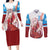 002 Zero Two Strelitzia Couples Matching Long Sleeve Bodycon Dress and Long Sleeve Button Shirt Anime Style TS04 - The Mazicc - S - S - Multicolor