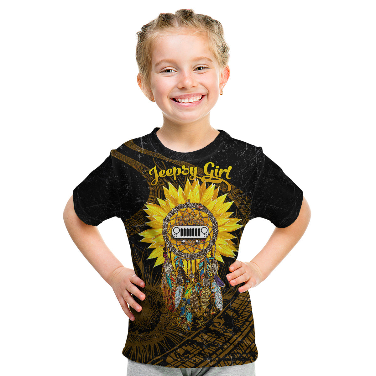 jeep-girl-dreamcatcher-with-sunflower-jeepsy-soul-wild-heart-kid-t-shirt