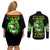 9 Of 10 Voices In My Head Fire Skull Couples Matching Off Shoulder Short Dress and Long Sleeve Button Shirt TS04 - The Mazicc - S - S - Multicolor