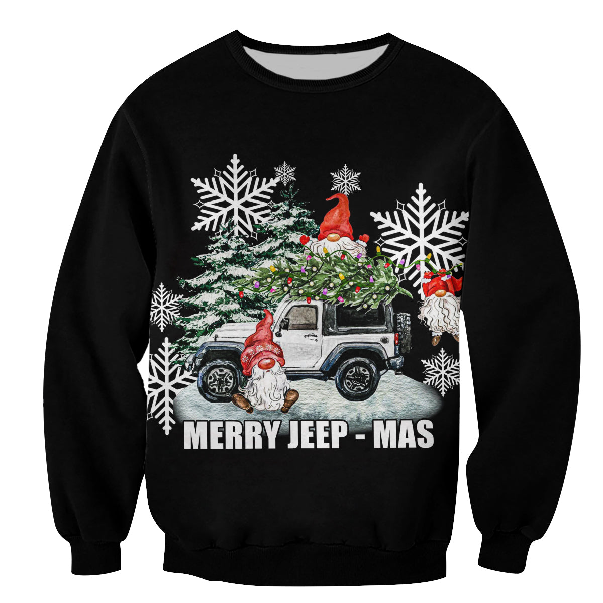 Sweatershirt JEEP - Merry Jeep-Mas