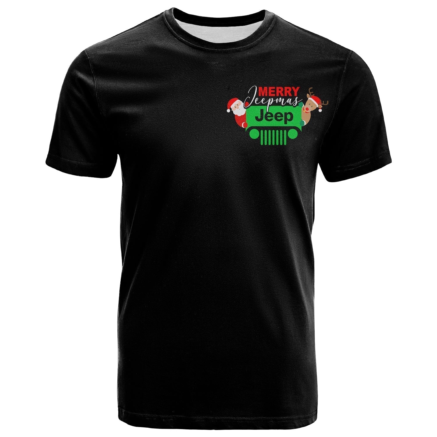 T Shirt JEEP - Santa Claus Chistmas No.2