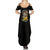 A Little Sunshine A Little Savage Skull Summer Maxi Dress TS04 - The Mazicc - Women - S - Multicolor