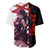 Akame - Akame ga Kill Baseball Jersey Anime Mix Grunge Blood Style TS04 - The Mazicc - S - Black/White -