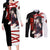 Akame - Akame ga Kill Couples Matching Long Sleeve Bodycon Dress and Long Sleeve Button Shirt Anime Mix Grunge Blood Style TS04 - The Mazicc - S - S - Black/White