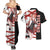 Akame Chelsea Anime Couples Matching Summer Maxi Dress and Hawaiian Shirt Akame ga Kill TS04 - The Mazicc - S - S - Black/White