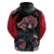 Akatsuki Itachi Hoodie Naruto TS04 - The Mazicc - Pullover Hoodie - S - Black/Red