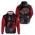 Akatsuki Itachi Hoodie Naruto TS04 - The Mazicc - Pullover Hoodie - S - Black/Red