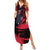 Akatsuki Itachi Summer Maxi Dress Naruto TS04 - The Mazicc - Women - S - Black/Red