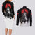 Akatsuki Itachi Uchiha Akatsuki Itachi Uchiha Couples Matching Long Sleeve Bodycon Dress and Long Sleeve Button Shirt TS04 - The Mazicc - S - S - Black