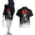 Akatsuki Itachi Uchiha Akatsuki Itachi Uchiha Couples Matching Off The Shoulder Long Sleeve Dress and Hawaiian Shirt TS04 - The Mazicc - S - S - Black