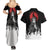 Akatsuki Itachi Uchiha Akatsuki Itachi Uchiha Couples Matching Summer Maxi Dress and Hawaiian Shirt TS04 - The Mazicc - S - S - Black