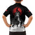 Akatsuki Itachi Uchiha Akatsuki Itachi Uchiha Family Matching Summer Maxi Dress and Hawaiian Shirt TS04 - The Mazicc - Son's Shirt - 2 - Black