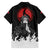 Akatsuki Itachi Uchiha Akatsuki Itachi Uchiha Family Matching Summer Maxi Dress and Hawaiian Shirt TS04 - The Mazicc - Dad's Shirt - Short Sleeve - S - Black