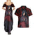 Akatsuki Madara Uchiha Couples Matching Summer Maxi Dress and Hawaiian Shirt TS04 - The Mazicc - S - S - Multicolor