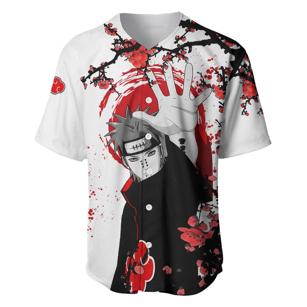 Akatsuki Pain - Anime Japan Styles Baseball Jersey TS04 - The Mazicc - S - White -