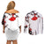 Akatsuki Pain - Anime Japan Styles Couples Matching Off Shoulder Short Dress and Long Sleeve Button Shirt TS04 - The Mazicc - S - S - White