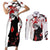 Akatsuki Pain - Anime Japan Styles Couples Matching Short Sleeve Bodycon Dress and Long Sleeve Button Shirt TS04 - The Mazicc - S - S - White