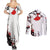 Akatsuki Pain - Anime Japan Styles Couples Matching Summer Maxi Dress and Long Sleeve Button Shirt TS04 - The Mazicc - S - S - White