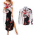 Akatsuki Pain - Anime Japan Styles Couples Matching Summer Maxi Dress and Long Sleeve Button Shirt TS04 - The Mazicc - S - S - White