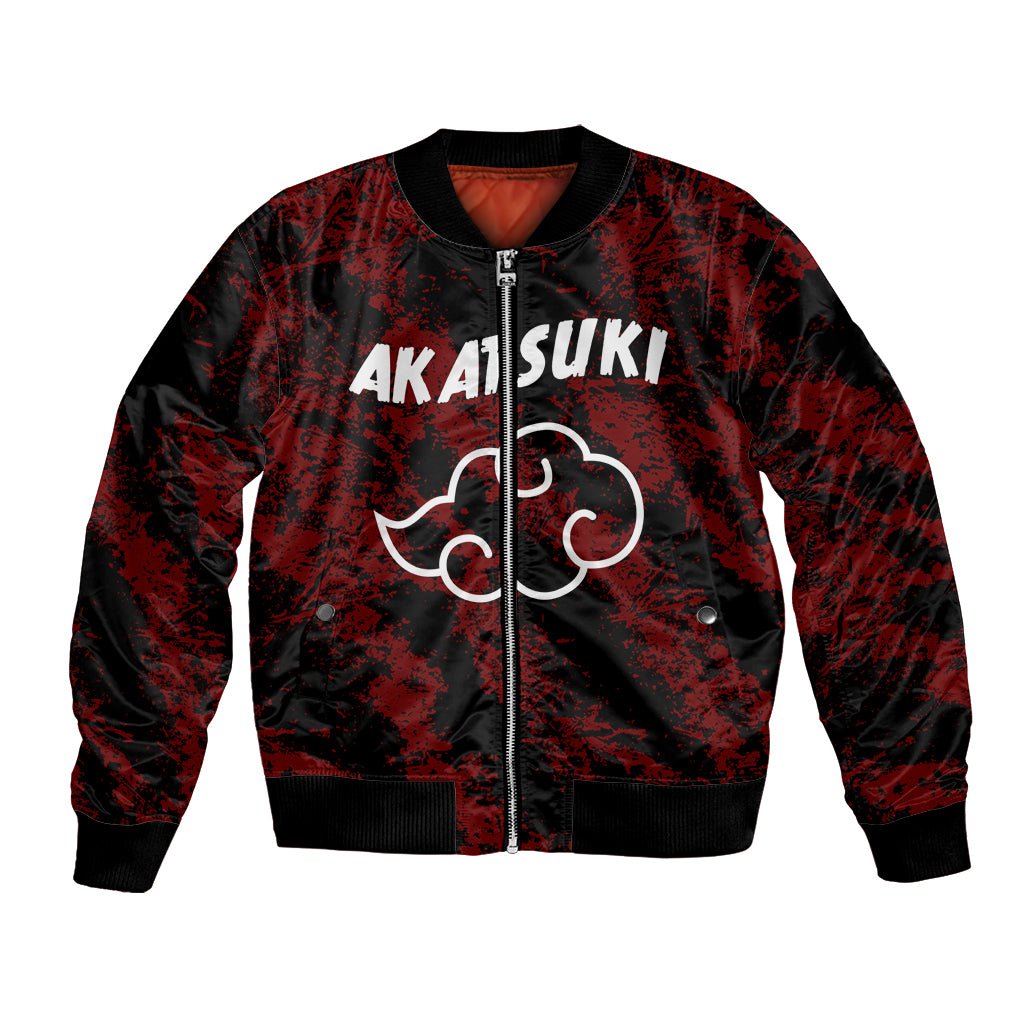 Akatsuki Pain - Anime Tie - Dye Style Bomber Jacket TS04 - The Mazicc - Unisex - S - Multicolor