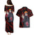 Akatsuki Pain - Anime Tie - Dye Style Couples Matching Puletasi and Hawaiian Shirt TS04 - The Mazicc - S - S - Multicolor