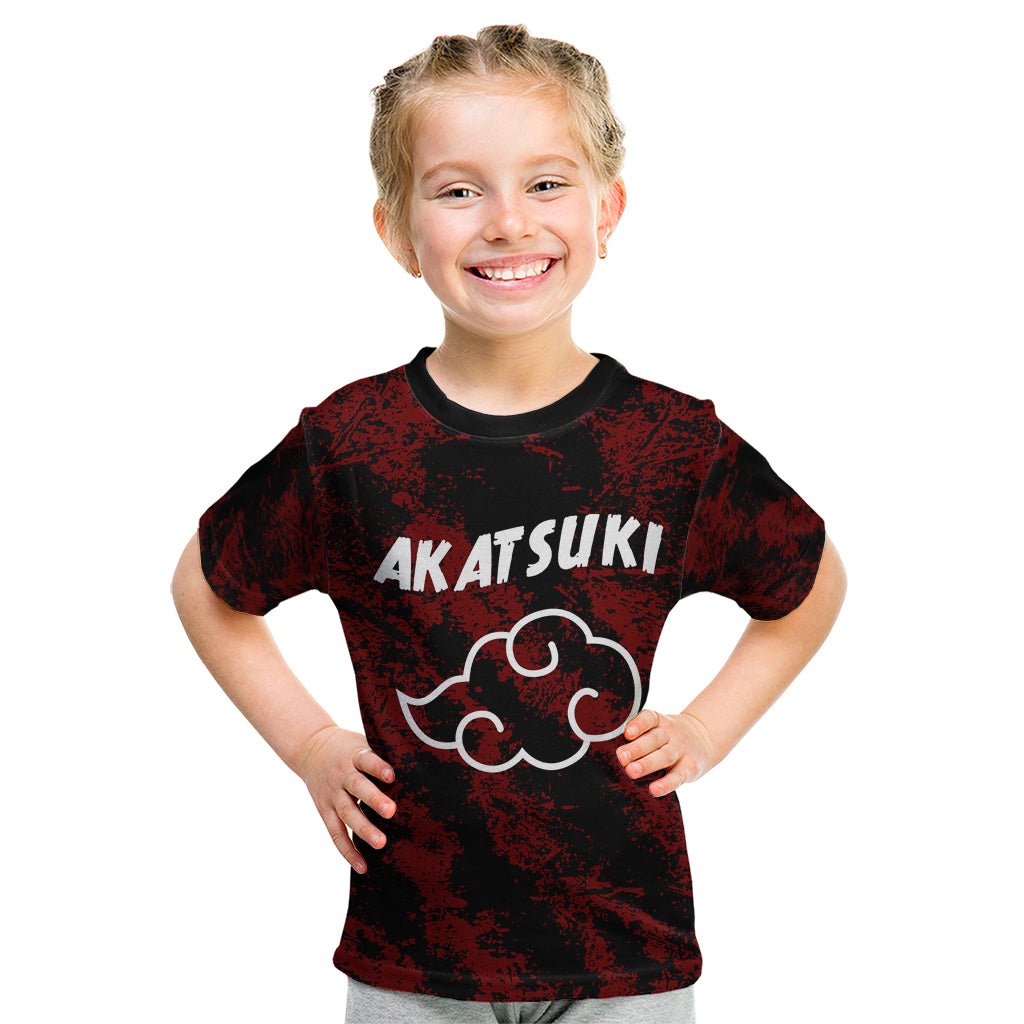 Akatsuki Pain - Anime Tie - Dye Style Kid T Shirt TS04 - The Mazicc - Toddler 2/Size 00 - Multicolor -