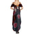 Akatsuki Pain - Anime Tie - Dye Style Summer Maxi Dress TS04 - The Mazicc - Women - S - Multicolor