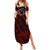 Akatsuki Pain - Anime Tie - Dye Style Summer Maxi Dress TS04 - The Mazicc - Women - S - Multicolor