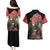 Akatsuki Sasori Couples Matching Puletasi and Hawaiian Shirt Naruto TS04 - The Mazicc - S - S - Black/Red