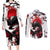 Akatsuki Sasori - Japan Style Anime Couples Matching Long Sleeve Bodycon Dress and Long Sleeve Button Shirt TS04 - The Mazicc - S - S - White