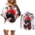 Akatsuki Sasori - Japan Style Anime Couples Matching Off Shoulder Short Dress and Long Sleeve Button Shirt TS04 - The Mazicc - S - S - White