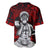 Akaza Demon Slayer Baseball Jersey Japan Art TS04 - The Mazicc - S - Red -