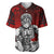 Akaza Demon Slayer Baseball Jersey Japan Art TS04 - The Mazicc - S - Red -