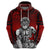 Akaza Demon Slayer Hoodie Japan Art TS04 - The Mazicc - Zip Hoodie - S - Red