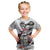 Akaza Kid T Shirt Demon Slayer TS04 - The Mazicc - Toddler 2/Size 00 - White -