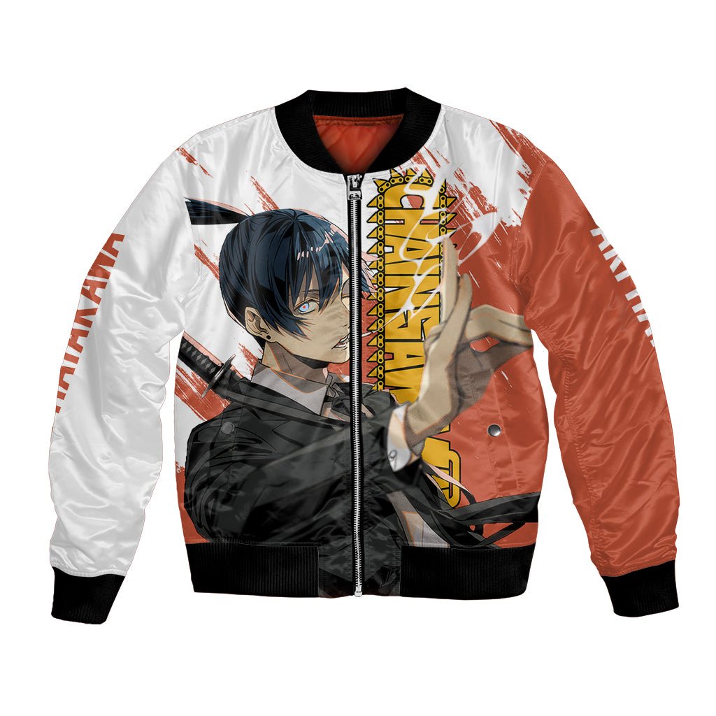 Aki Hayakawa Bomber Jacket Chainsaw Man TS04 - The Mazicc - Unisex - S - Multicolor