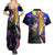 Aki Hayakawa Couples Matching Summer Maxi Dress and Hawaiian Shirt Chainsaw Man TS04 - The Mazicc - S - S - Black