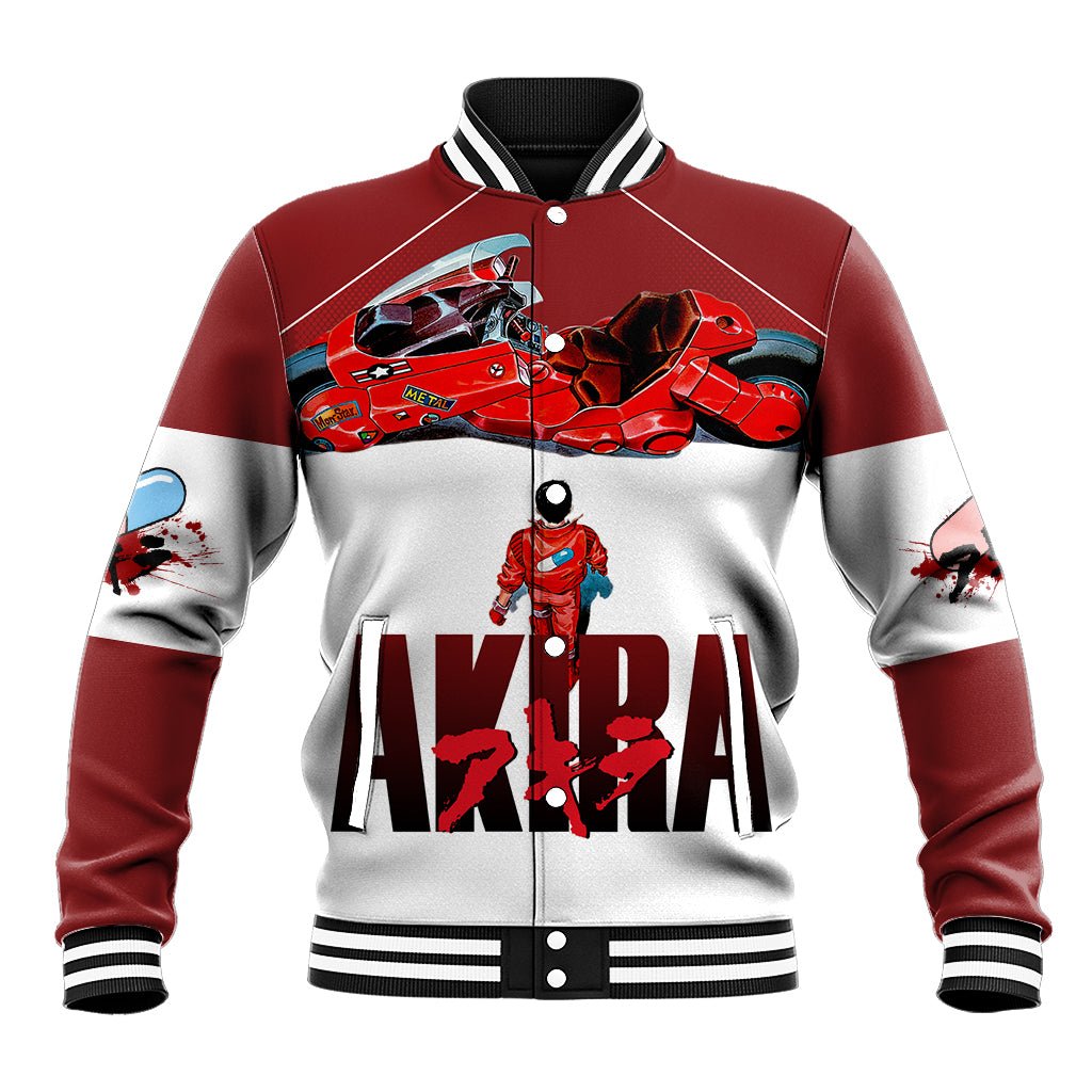 Akira Shotaro Kaneda Baseball Jacket TS04 - The Mazicc - Unisex - S - Multicolor