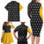 Albarn Maka Soul Eater Family Matching Long Sleeve Bodycon Dress and Hawaiian Shirt Anime Art Mix With Skull Pattern Style TS04 - The Mazicc - Dad's Shirt - Short Sleeve - S - Black/Yellow