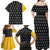 Albarn Maka Soul Eater Family Matching Off Shoulder Maxi Dress and Hawaiian Shirt Anime Art Mix With Skull Pattern Style TS04 - The Mazicc - Dad's Shirt - Short Sleeve - S - Black/Yellow