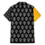 Albarn Maka Soul Eater Family Matching Short Sleeve Bodycon Dress and Hawaiian Shirt Anime Art Mix With Skull Pattern Style TS04 - The Mazicc - Dad's Shirt - Short Sleeve - S - Black/Yellow