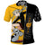 Albarn Maka Soul Eater Polo Shirt Anime Art Mix With Skull Pattern Style TS04 - The Mazicc - Adult - S - Black/Yellow