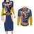 All Might Couples Matching Long Sleeve Bodycon Dress and Long Sleeve Button Shirt My Hero Academia TS04 - The Mazicc - S - S - Multicolor