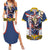 All Might Couples Matching Summer Maxi Dress and Hawaiian Shirt My Hero Academia TS04 - The Mazicc - S - S - Multicolor