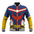 All Might Uniform Baseball Jacket My Hero Academia TS04 - The Mazicc - Unisex - S - Multicolor