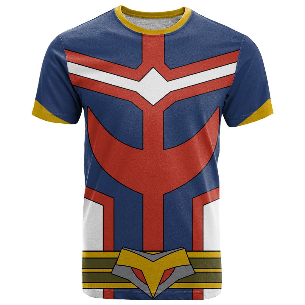 All Might Uniform T Shirt My Hero Academia TS04 - The Mazicc - Adult - S - Multicolor