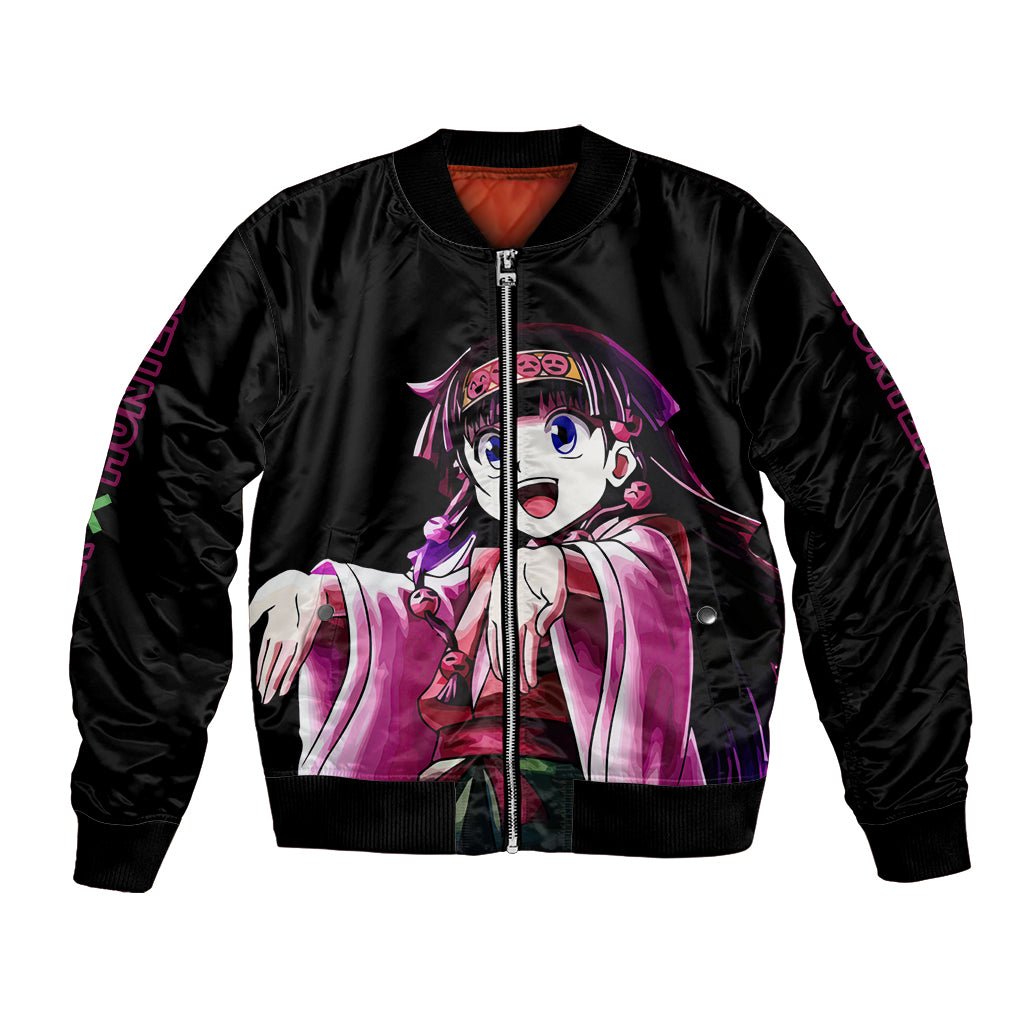 Alluka Zoldyck Hunter X Hunter Bomber Jacket Anime Style TS04 - The Mazicc - Unisex - S - Black