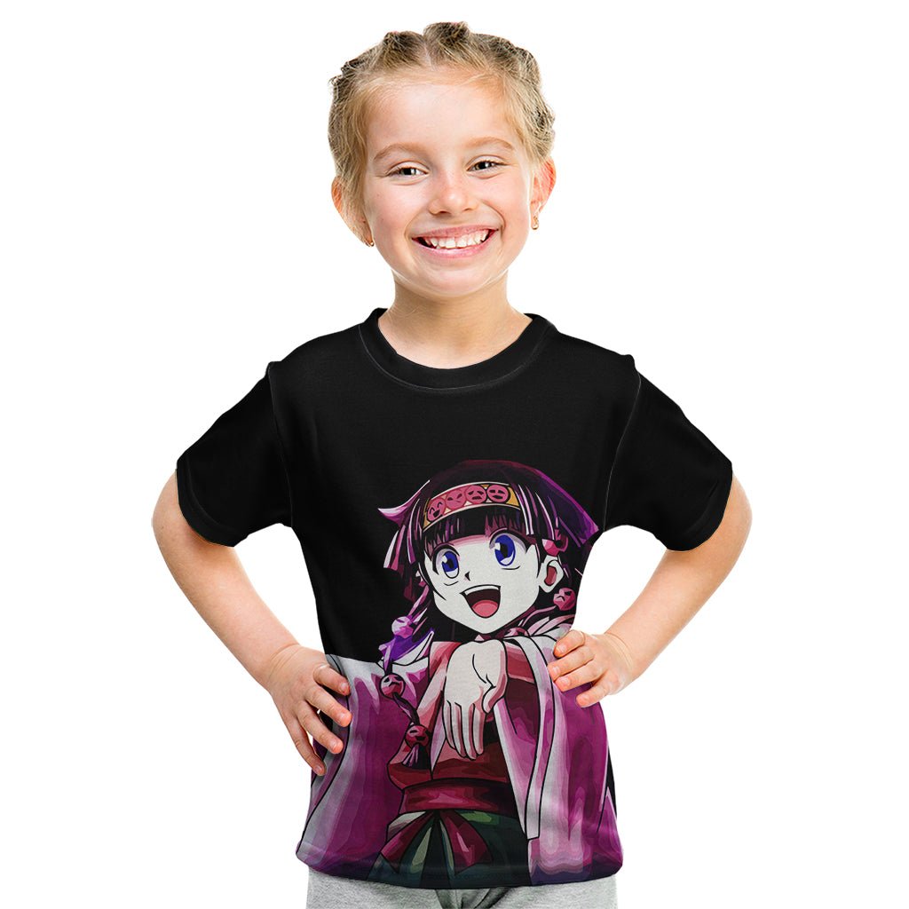 Alluka Zoldyck Hunter X Hunter Kid T Shirt Anime Style TS04 - The Mazicc - Toddler 2/Size 00 - Black -