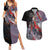 Amagi - Azur Lane Couples Matching Summer Maxi Dress and Hawaiian Shirt Anime Game Style TS04 - The Mazicc - S - S - Black/Purple