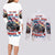 America Jeep Couples Matching Long Sleeve Bodycon Dress and Long Sleeve Button Shirt I'm The Black Jeep Of The Family DT01 - The Mazicc - S - S - White